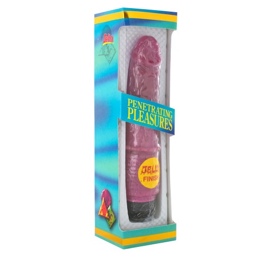 Realistyczny żelowy wibrator jak penis sex 18cm